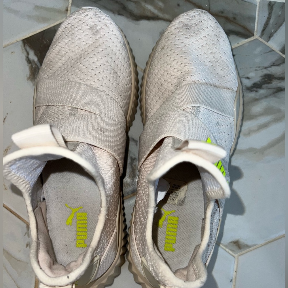 Tan Puma Sneakers - Picture 5 of 7